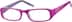 Kids’ Rectangle Glasses 302317 in Purple