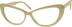 Cat-Eye Glasses 302642 in Cream