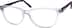 Square Glasses 303623 in Clear