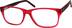 Kids’ Square Glasses 303718 in Red
