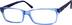 Rectangle Glasses 303916 in Blue