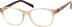 Kids’ Square Glasses 304215 in Cream
