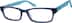 Rectangle Glasses 306616 in Blue