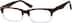 Rectangle Glasses 307025 in Tortoiseshell
