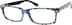 Rectangle Glasses 307136 in Blue