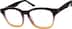 Square Glasses 308915 in Brown
