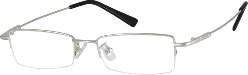 Black Rectangle Glasses #311021 | Zenni Optical