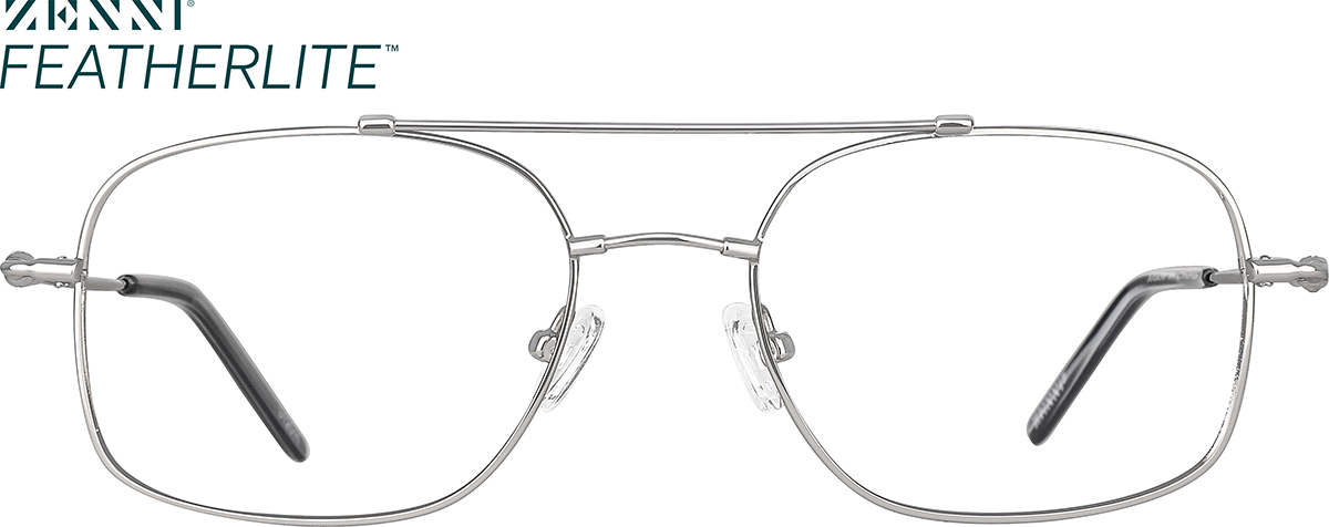Silver Aviator Glasses
