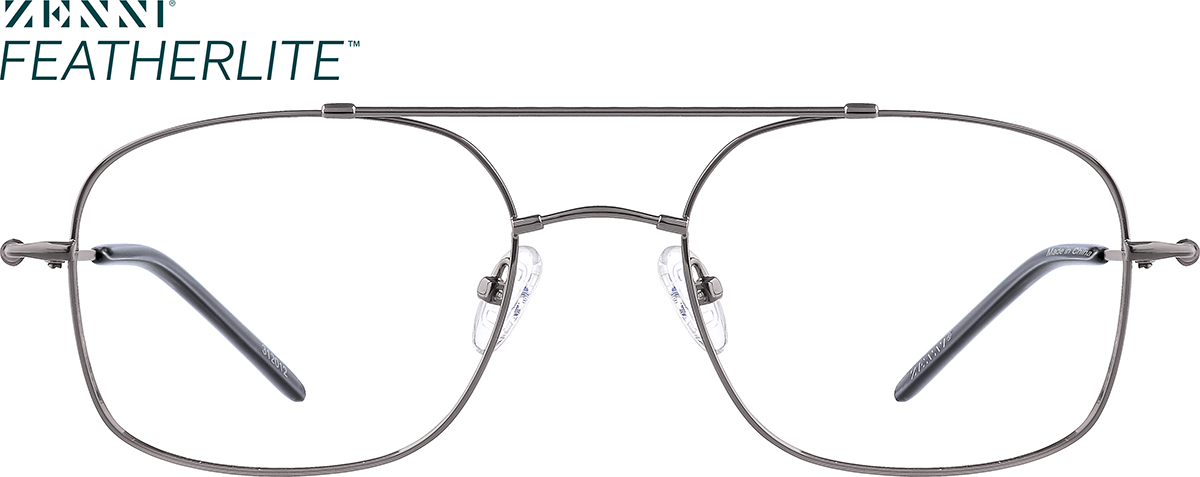 Gray Aviator Glasses