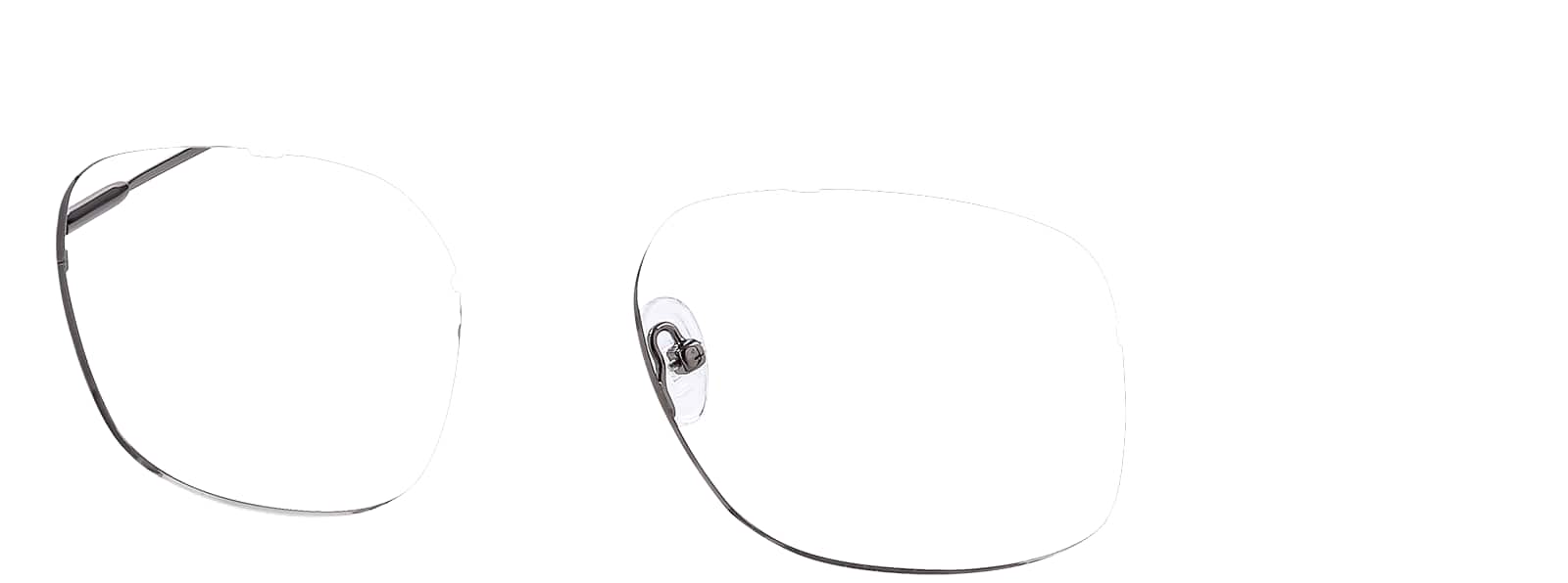 Silver Aviator Glasses #312011 | Zenni Optical