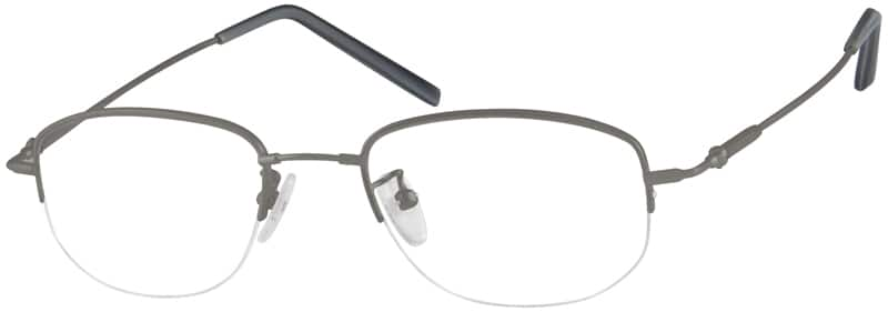 Gray Rectangle Glasses #312312 | Zenni Optical