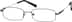 Rectangle Glasses 312712 in Gray