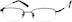 Rectangle Glasses 314421 in Black