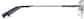 Side view of Rectangle Glasses 314612 in Gray thumbnail