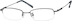 Rectangle Glasses 315712 in Gray