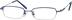 Rectangle Glasses 315716 in Blue