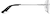 Side view of Rimless Glasses 315811 in Silver thumbnail