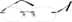 Rimless Glasses 315812 in Gray