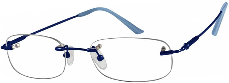格安即決 Glasses Rimless Customizable Blue #315816 Optical Zenni | マジック：ザ・ギャザリング