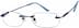 Rimless Glasses 315816 in Blue