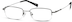 Rectangle Glasses 316212 in Gray