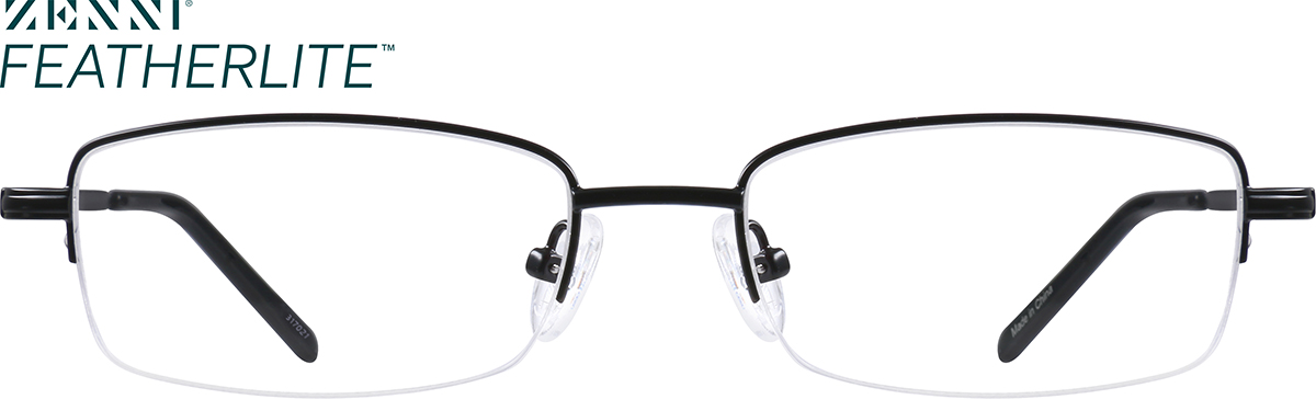 Black Rectangle Glasses