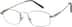 Rectangle Glasses 317511 in Silver