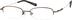 Oval Glasses 317715 in Brown