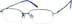 Rectangle Glasses 318716 in Blue