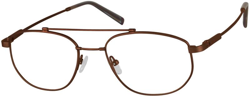 Brown Aviator Glasses #319115 | Zenni Optical
