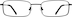 Rectangle Glasses 320721 in Black