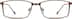 Rectangle Glasses 3210015 in Brown