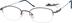 Oval Glasses 321012 in Gray