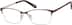 Rectangle Glasses 3210315 in Brown