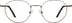 Round Glasses 3210415 in Copper