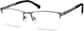Angle view of Rectangle Glasses 3210712 in Gray thumbnail