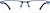 Front view of Rectangle Glasses 3210716 in Blue thumbnail
