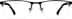 Rectangle Glasses 3210721 in Black