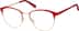 Round Glasses 3210818 in Red