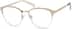 Round Glasses 3210833 in Cream