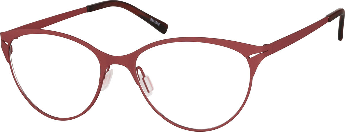 Red Cat Eye Glasses 3211018