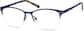 Angle view of Rectangle Glasses 3211216 in Navy thumbnail