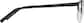 Side view of Rectangle Glasses 3211221 in Black thumbnail