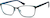 Angle view of Rectangle Glasses 3211421 in Black thumbnail
