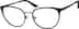 Cat-Eye Glasses 3211621 in Black