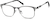 Angle view of Kids' Browline Glasses 3211712 in Gray thumbnail