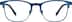 Kids' Browline Glasses 3211716 in Navy