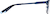 Side view of Kids' Browline Glasses 3211716 in Navy thumbnail