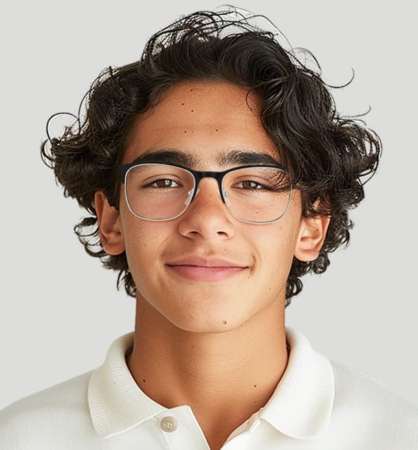 Image of Kids' Browline Glasses