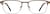Front view of Browline Glasses 3211815 in Brown thumbnail